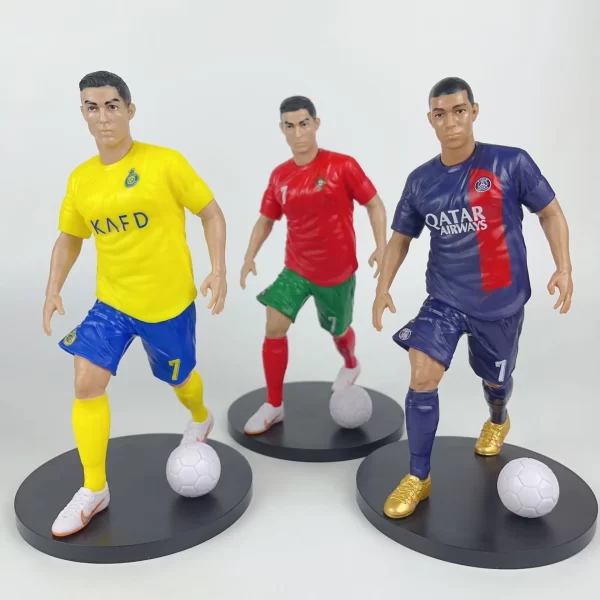 Miniaturas estrelas do futebol